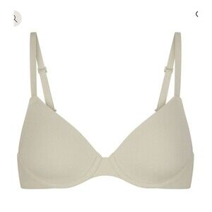 skims fits everybody t-shirt bra talc 32DD NWT